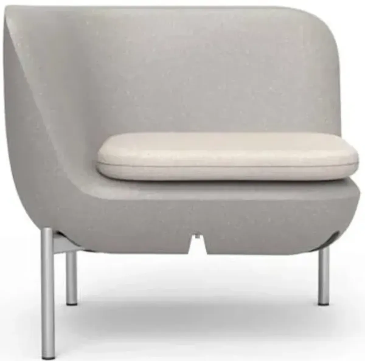 Inou Elements Outdoor Corner 3-Leg Lounge Chair Add-On