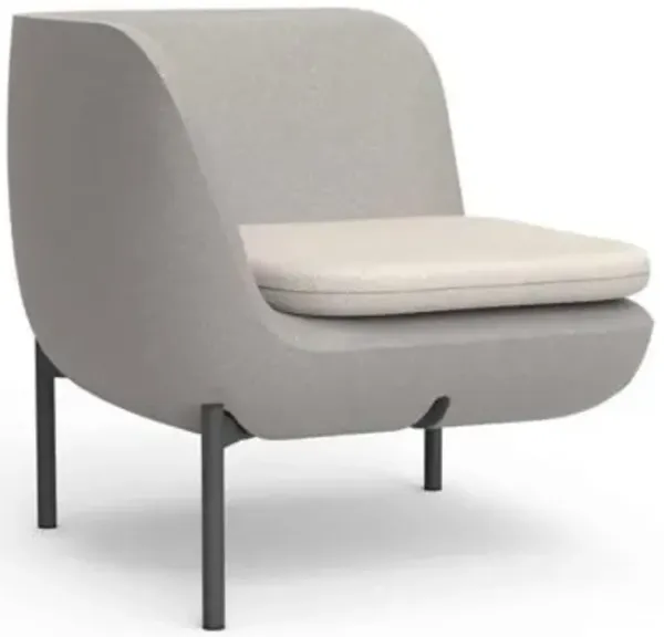 Inou Elements Outdoor Corner 3-Leg Lounge Chair Add-On