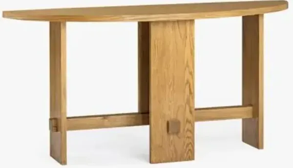 Muckleroy Demi Lune Console Table