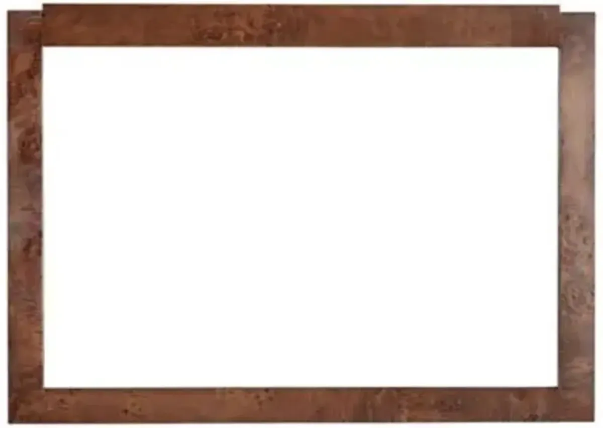 Scotsbrook Burl Wall Mirror