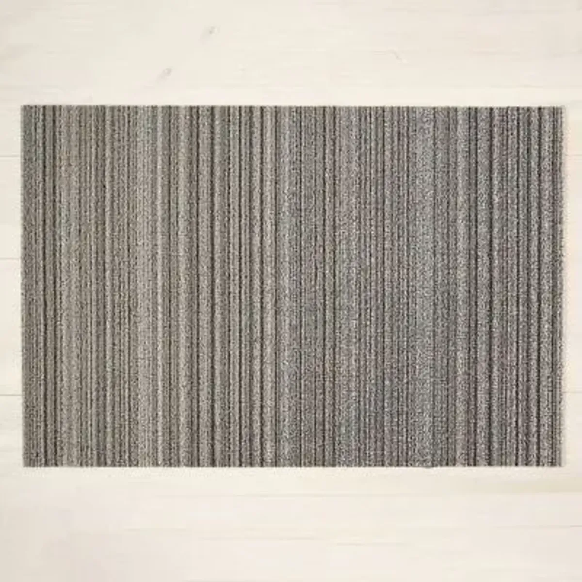 Skinny Stripe Shag Indoor/Outdoor Mat