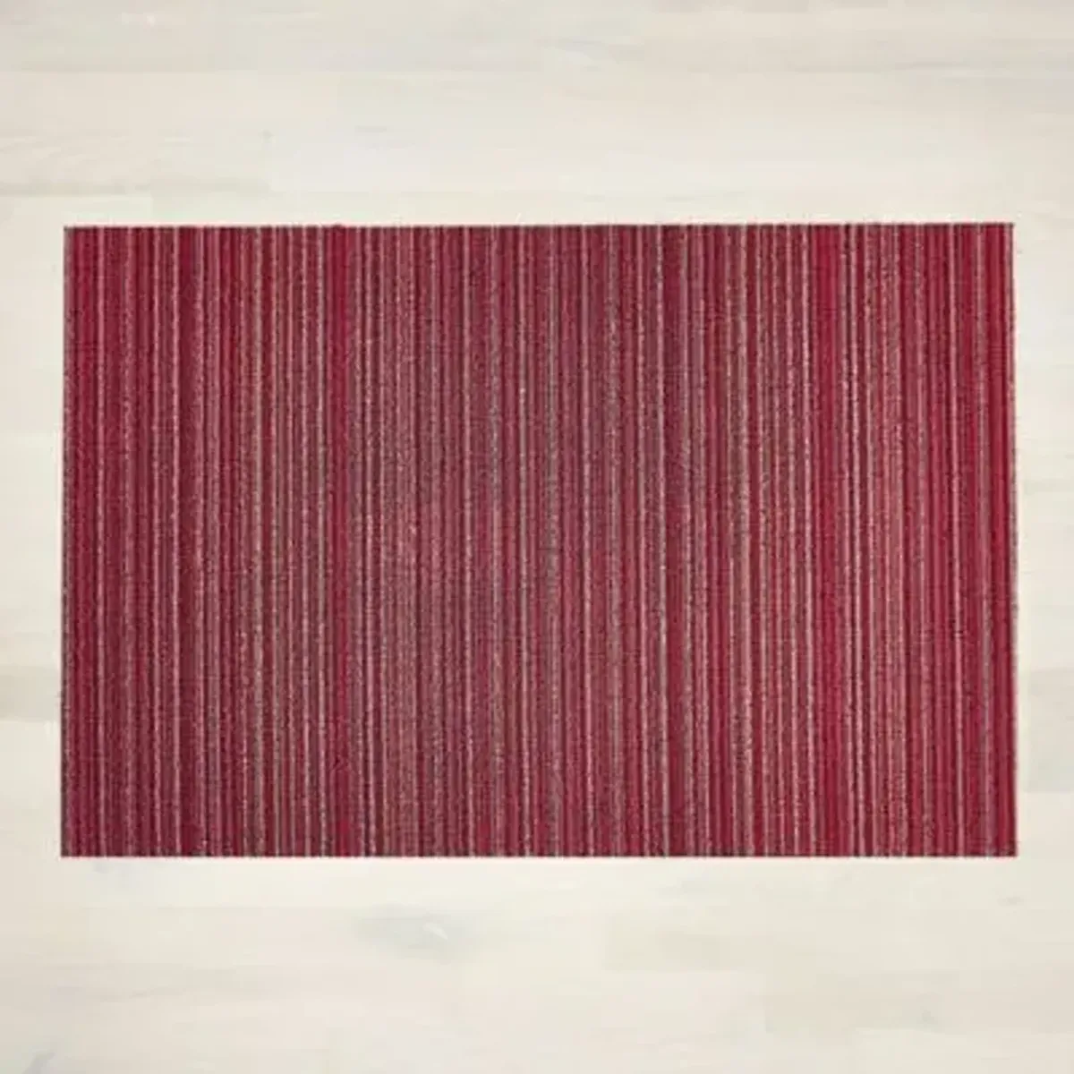 Skinny Stripe Shag Doormat