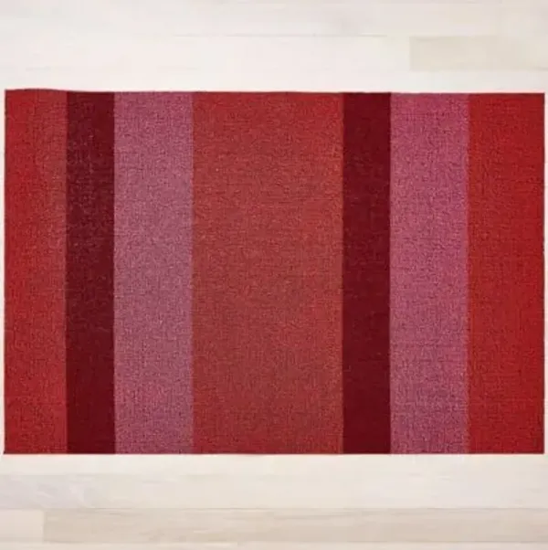 Bold Stripe Shag Indoor / Outdoor Mat