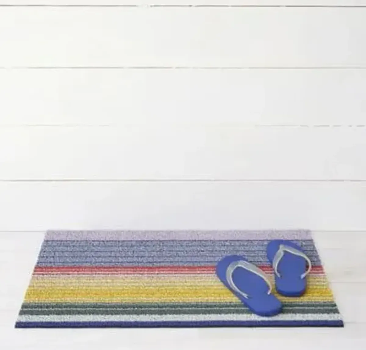 Pop Stripe Shag Doormat