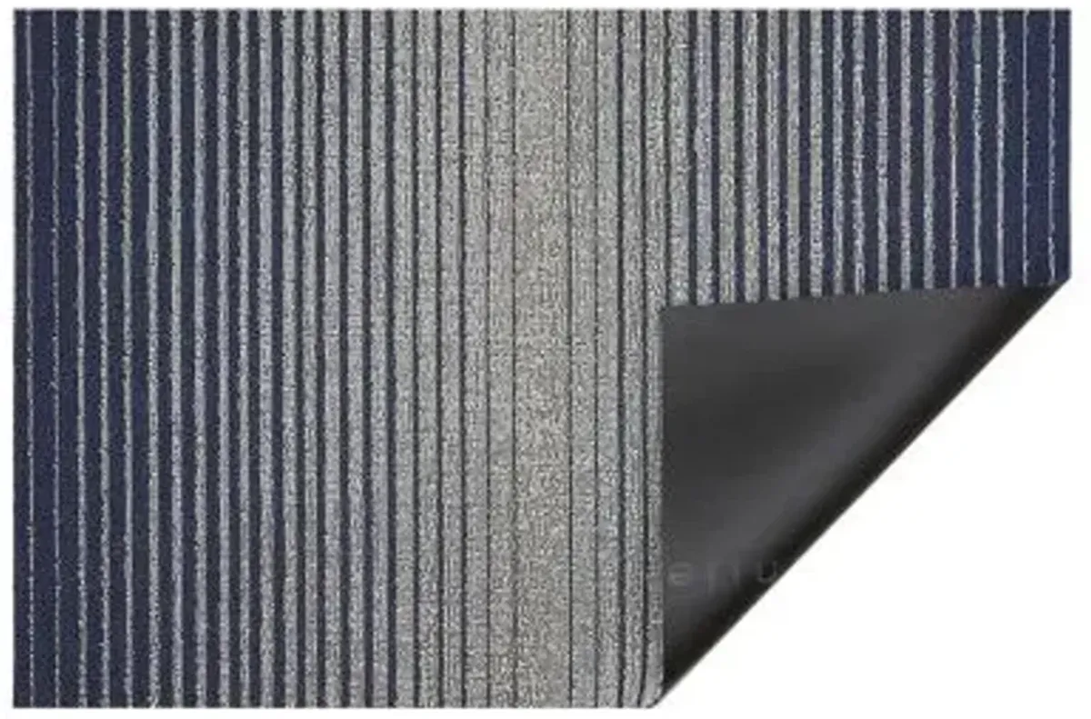 Domino Striped Shag Floormat