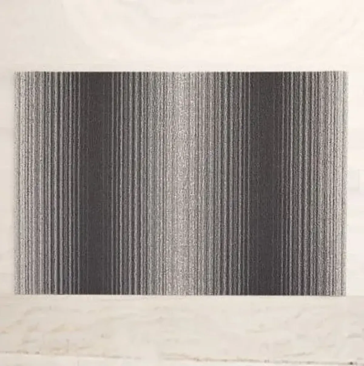 Fade Stripe Shag Doormat