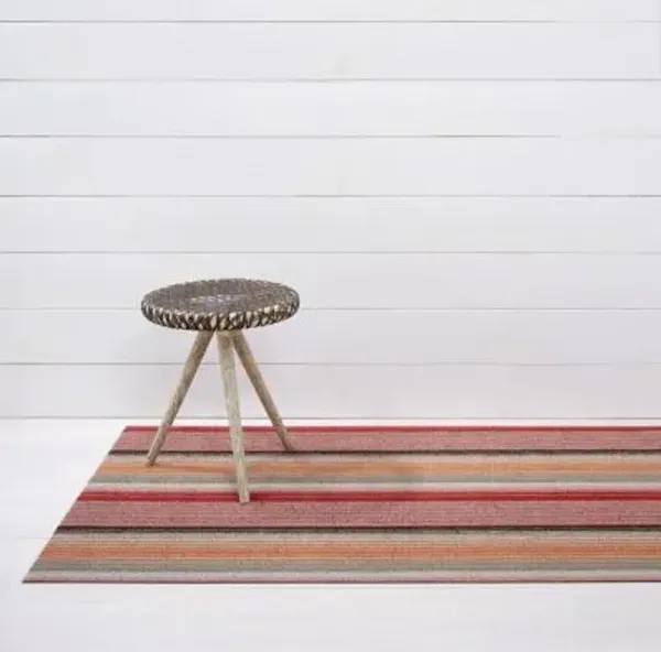 Pop Stripe Shag Floormat