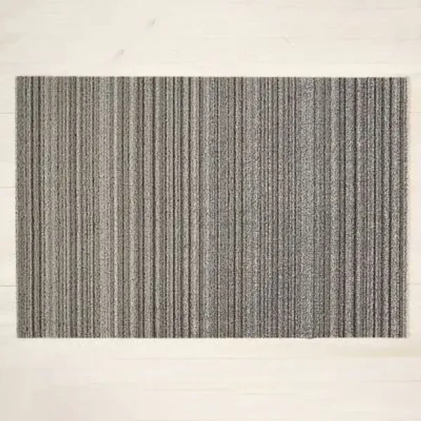 Skinny Stripe Shag Indoor/Outdoor Mat