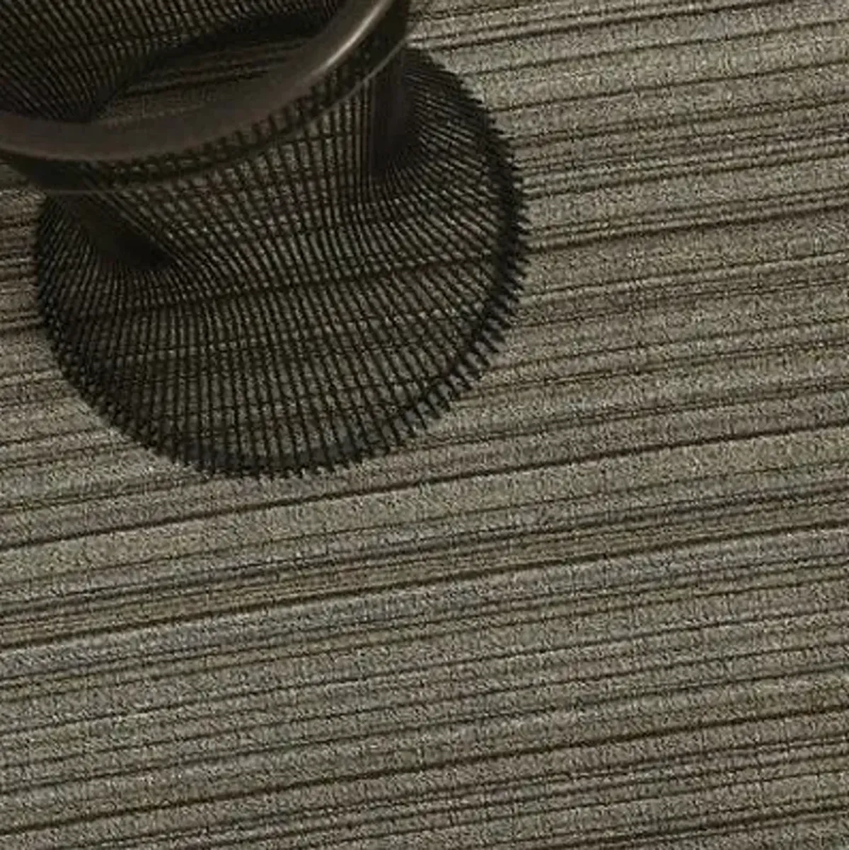 Skinny Stripe Shag Door Mat