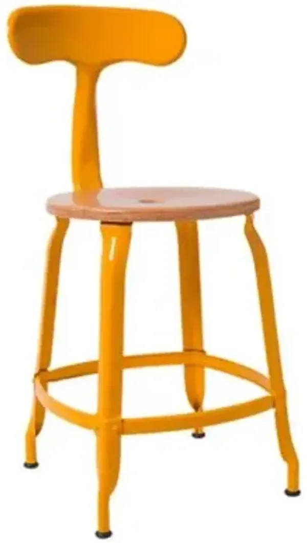 Nicolle Wood & Metal Dining Chair