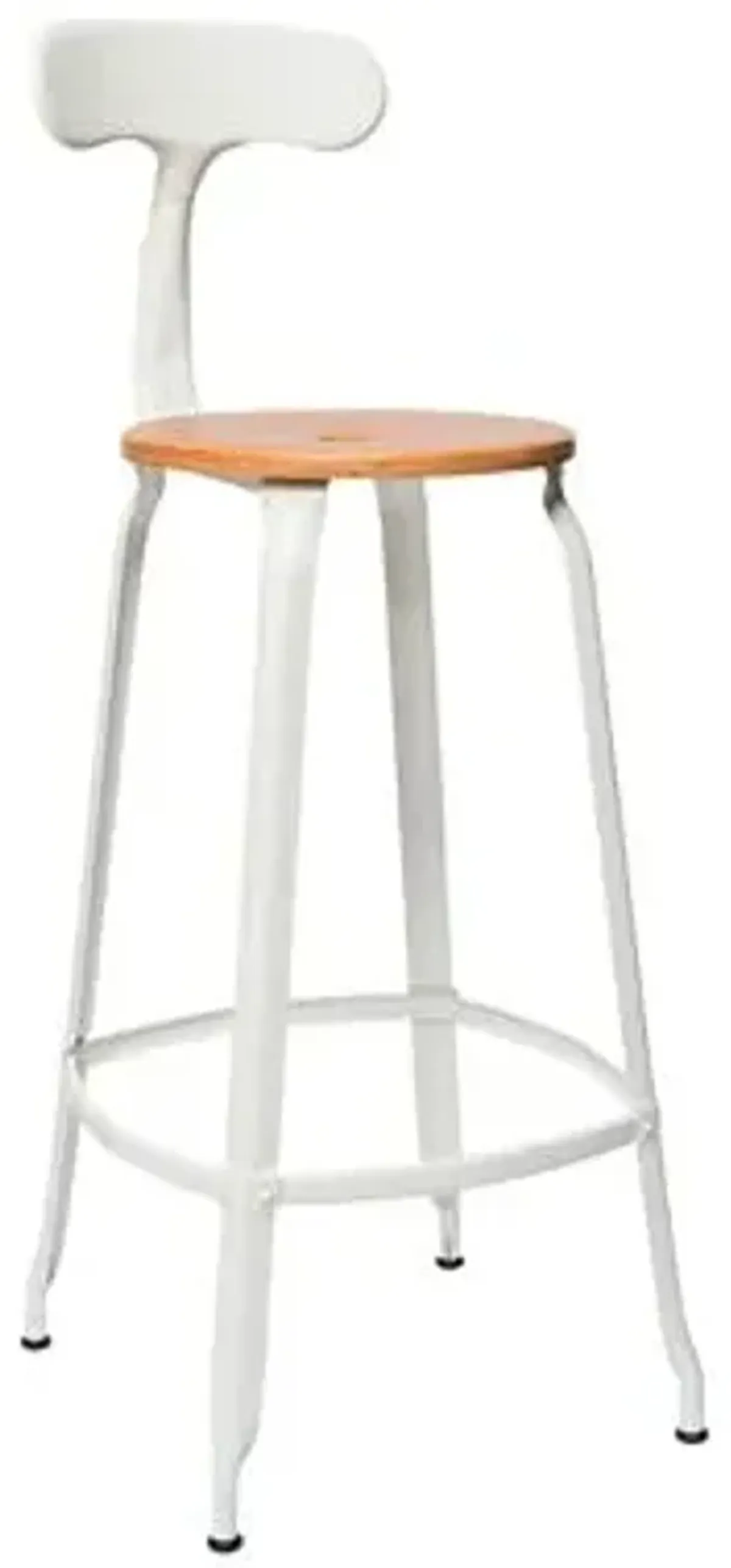 Nicolle Loom & Metal Bar Stool