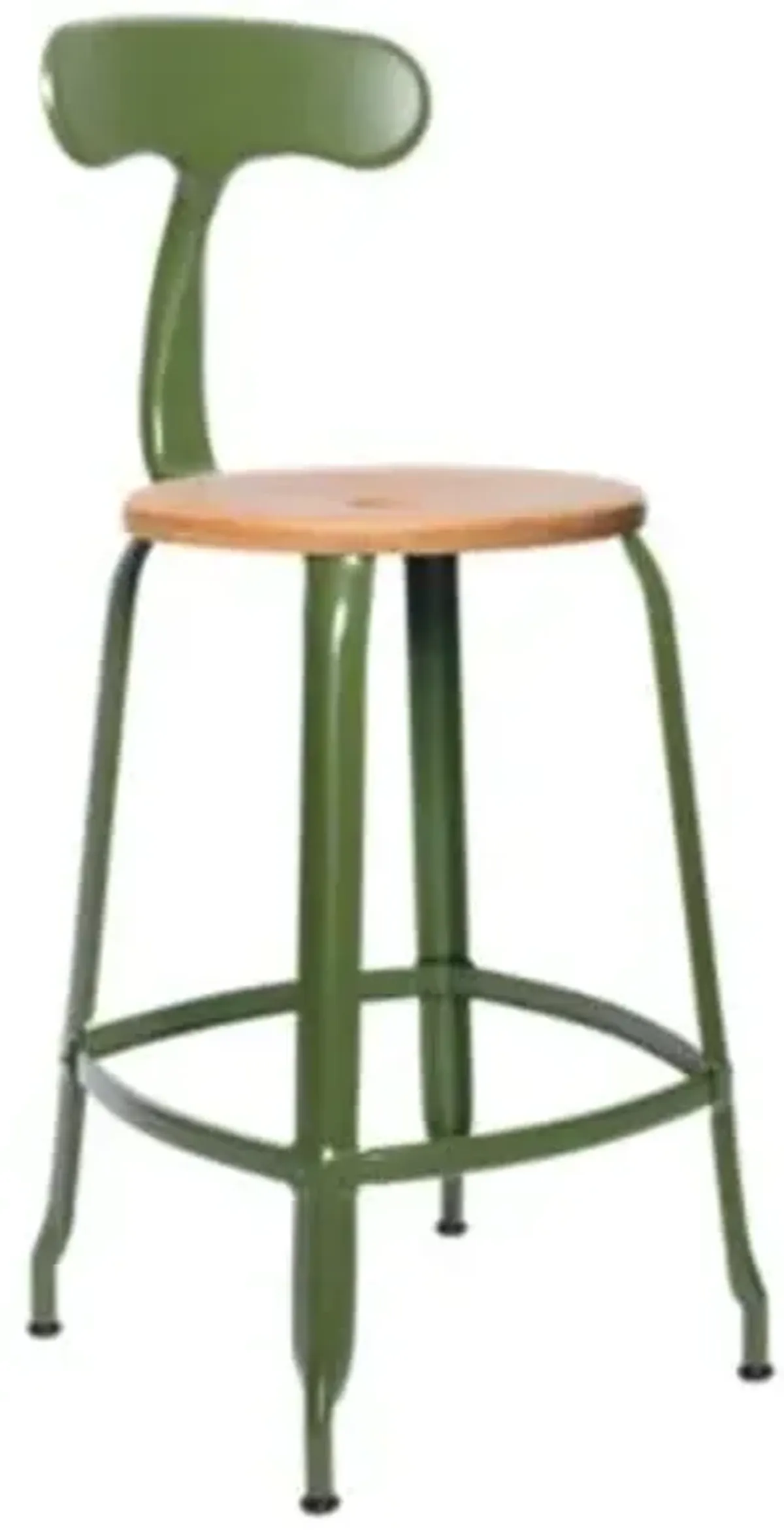 Nicolle® Wood & Metal Backrest Chair