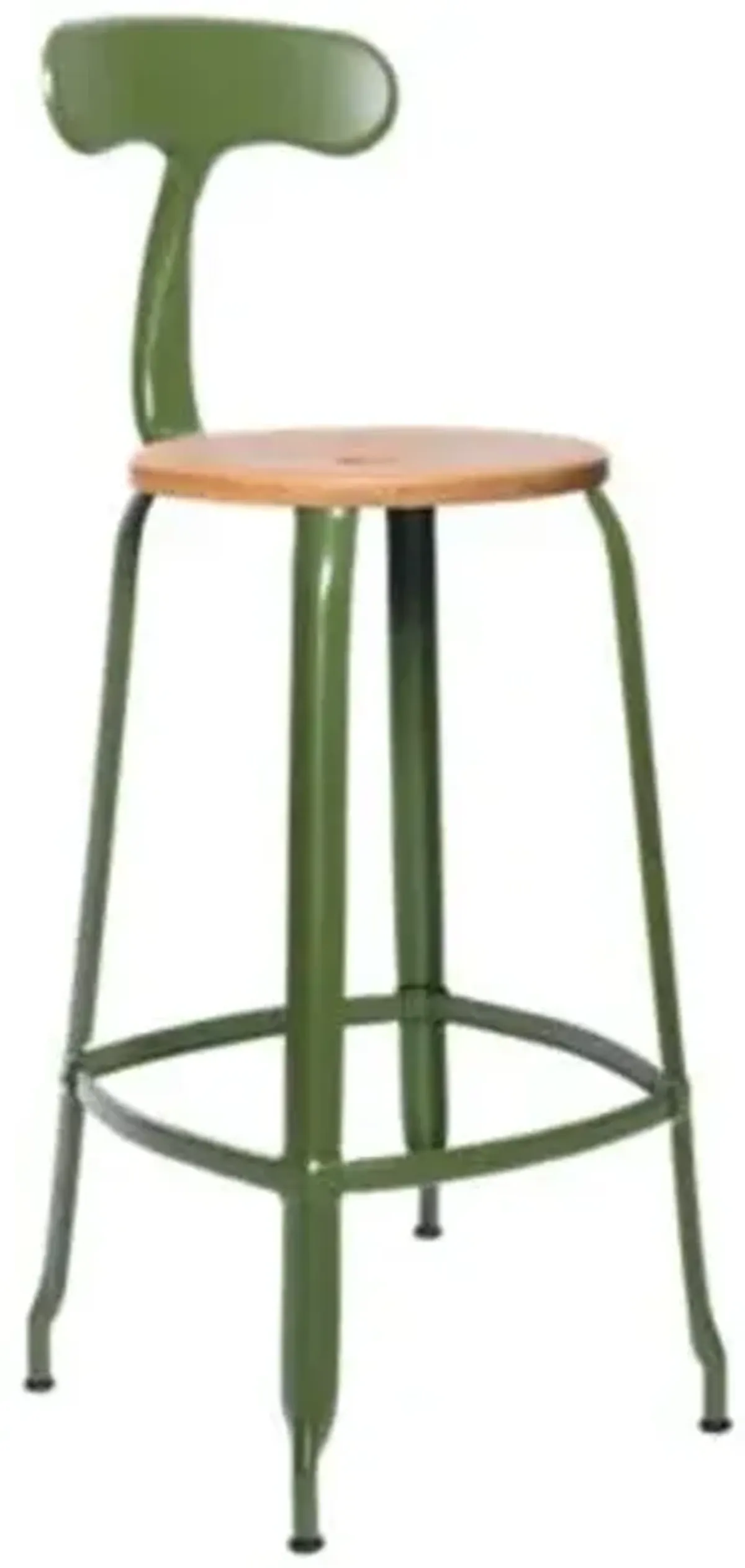 Nicolle® Wood & Metal Backrest Chair