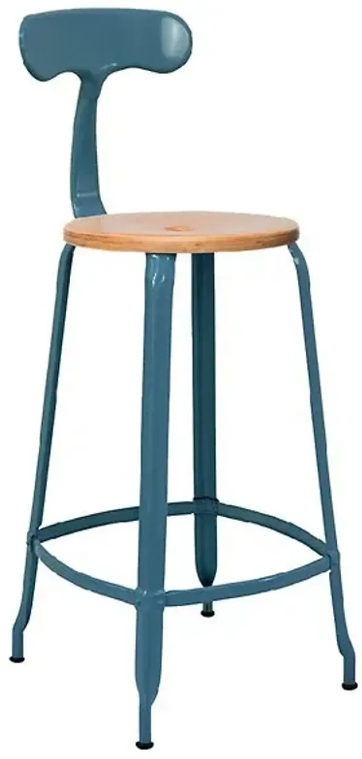 Nicolle® Wood & Metal Backrest Chair