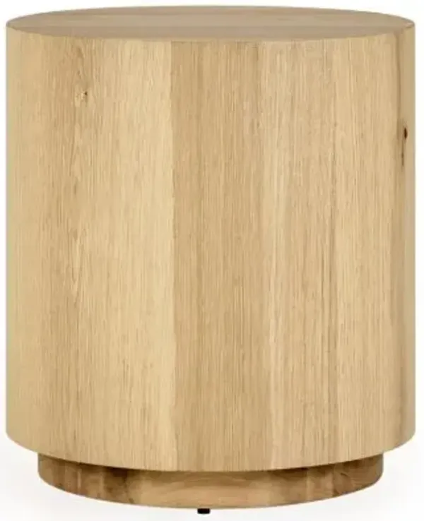 Layne Round End Table