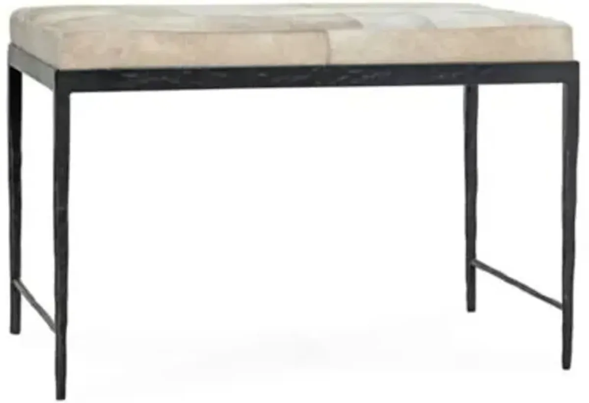 Achen Hair on Hide Bench