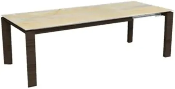 Omnia Glass Extension Table