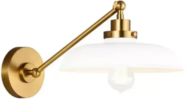 Wellfleet Single Arm Wide Wall Sconce