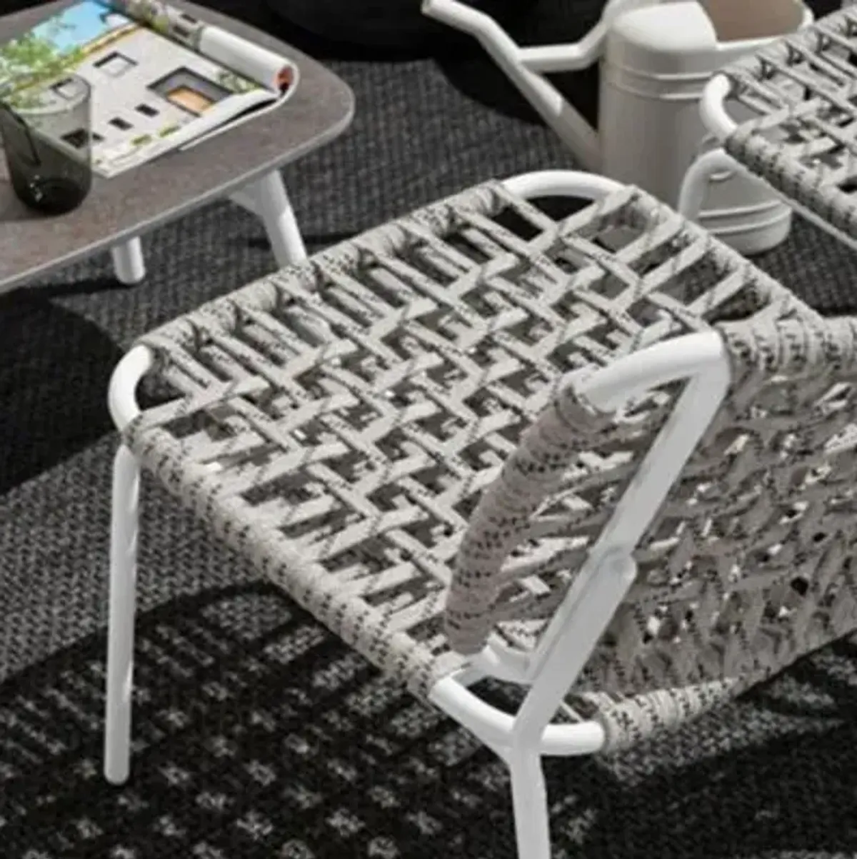 Yo! Outdoor Garden Woven Rope Chair