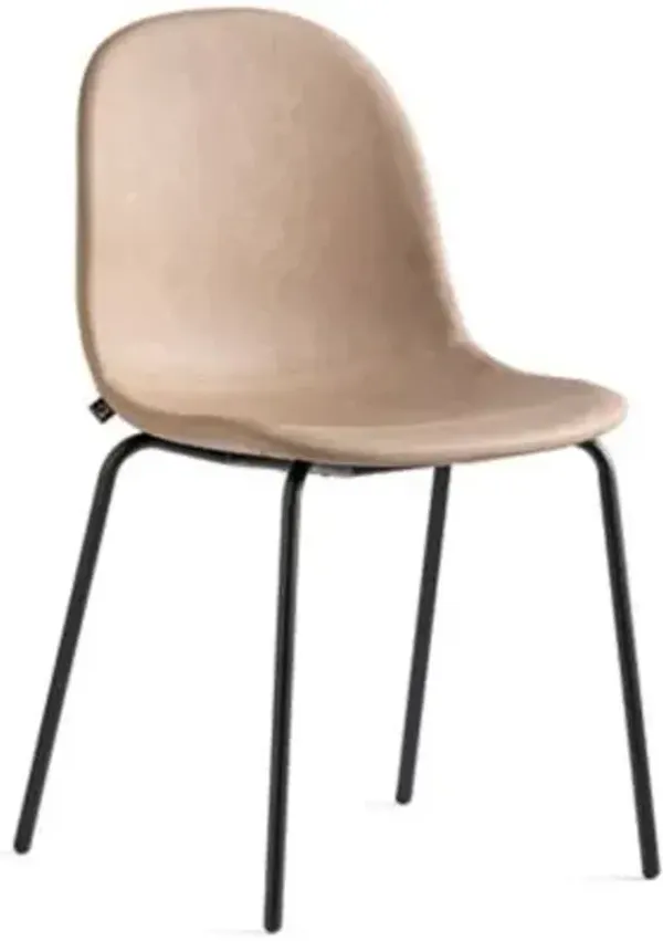 Academy Metal Base Upholstered Chair