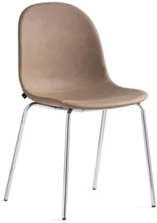 Academy Metal Base Upholstered Chair