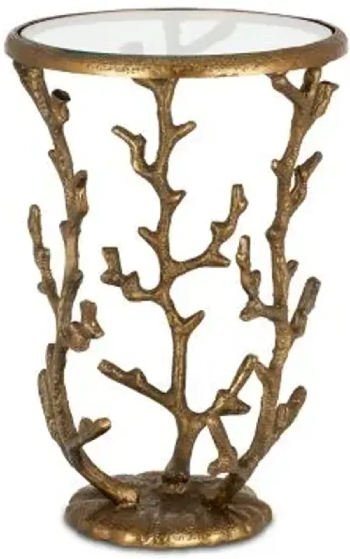 Coral Accent Table