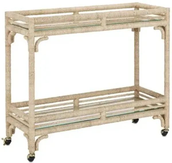 Olisa Rope Bar Cart