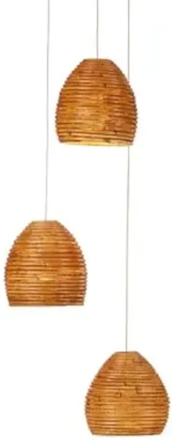 Beehive Multi-Light Pendant