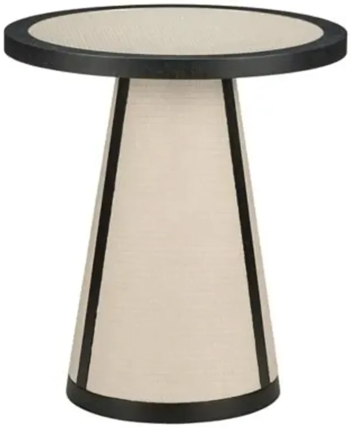 Deanna Raffia Accent Table