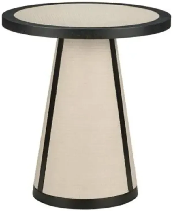 Deanna Raffia Accent Table