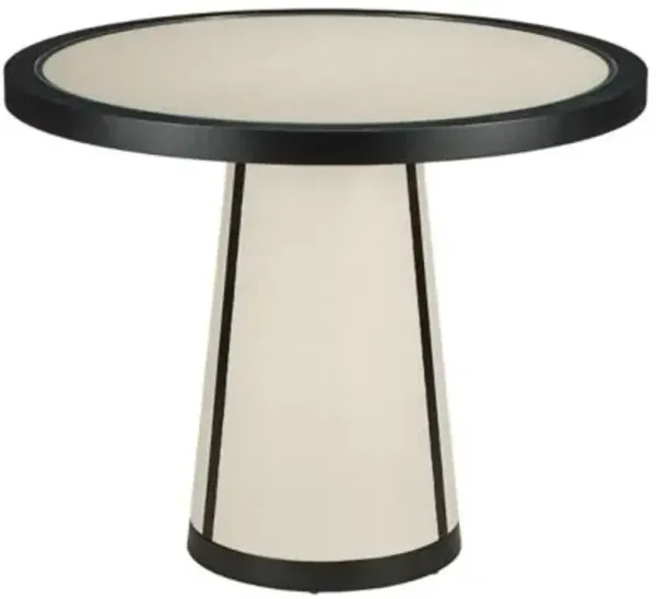 Deanna Raffia Accent Table