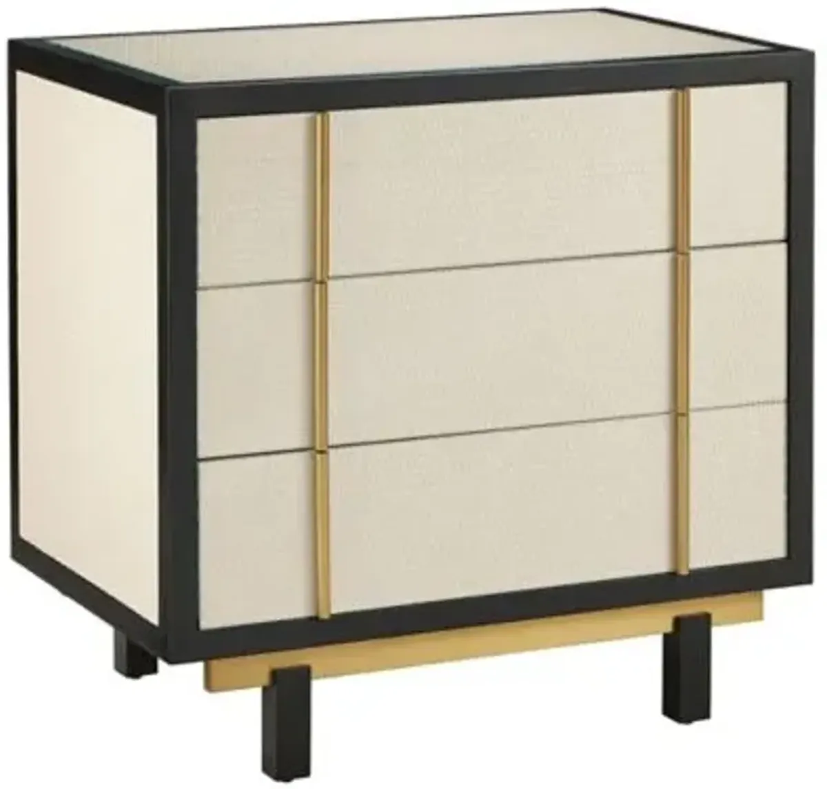 Deanna Raffia Nightstand