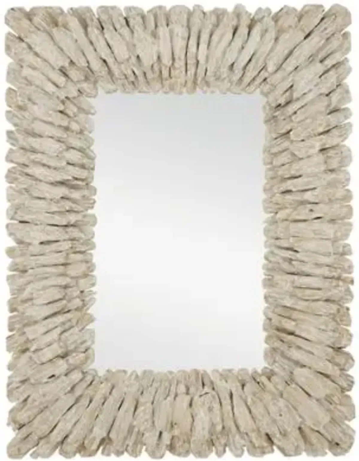 Beachhead Whitewash Wall Mirror