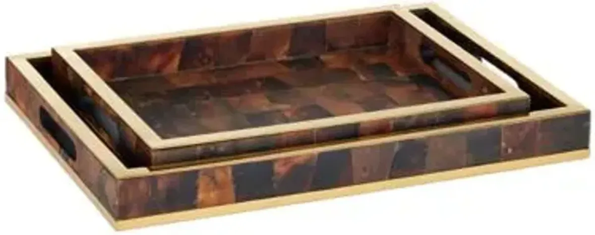 Casey Tray, Set of 2