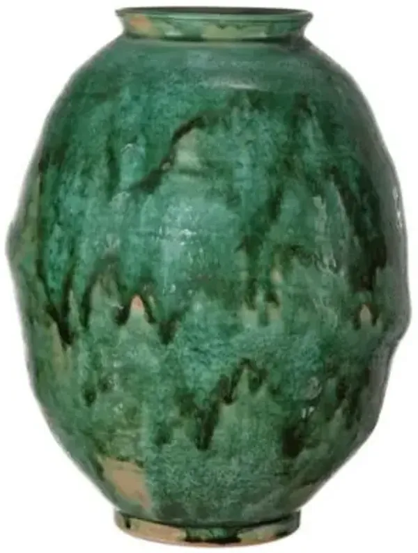 Marrakesh Green Vase