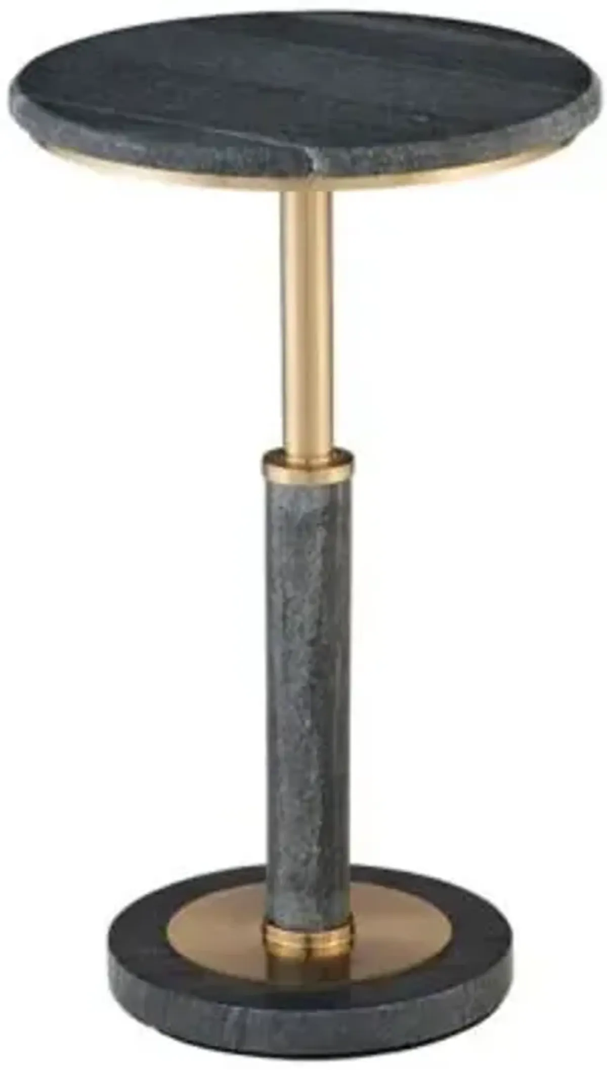 Miles Travertine Accent Table