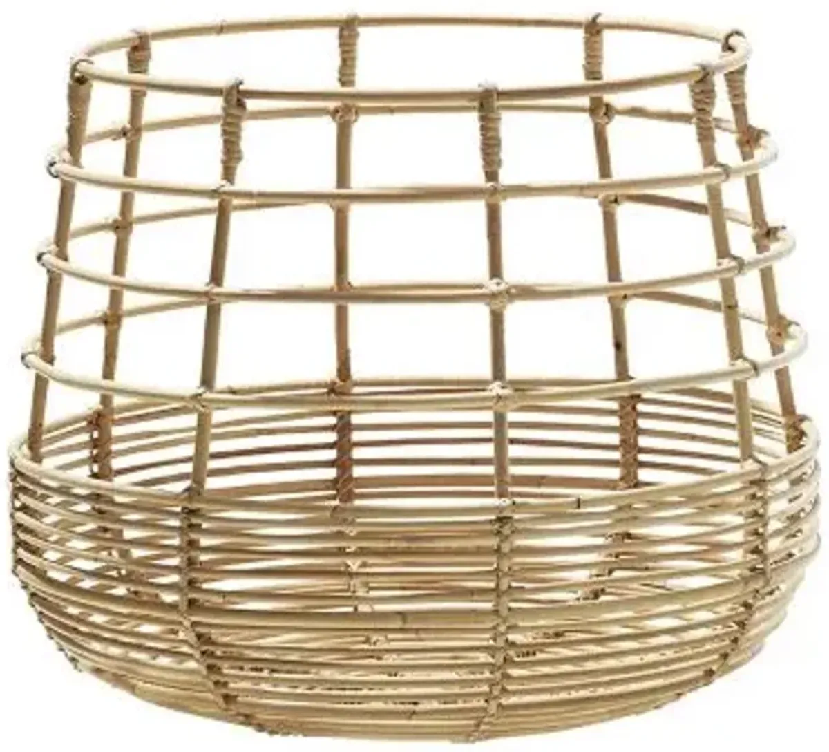 Sweep Round Rattan Basket