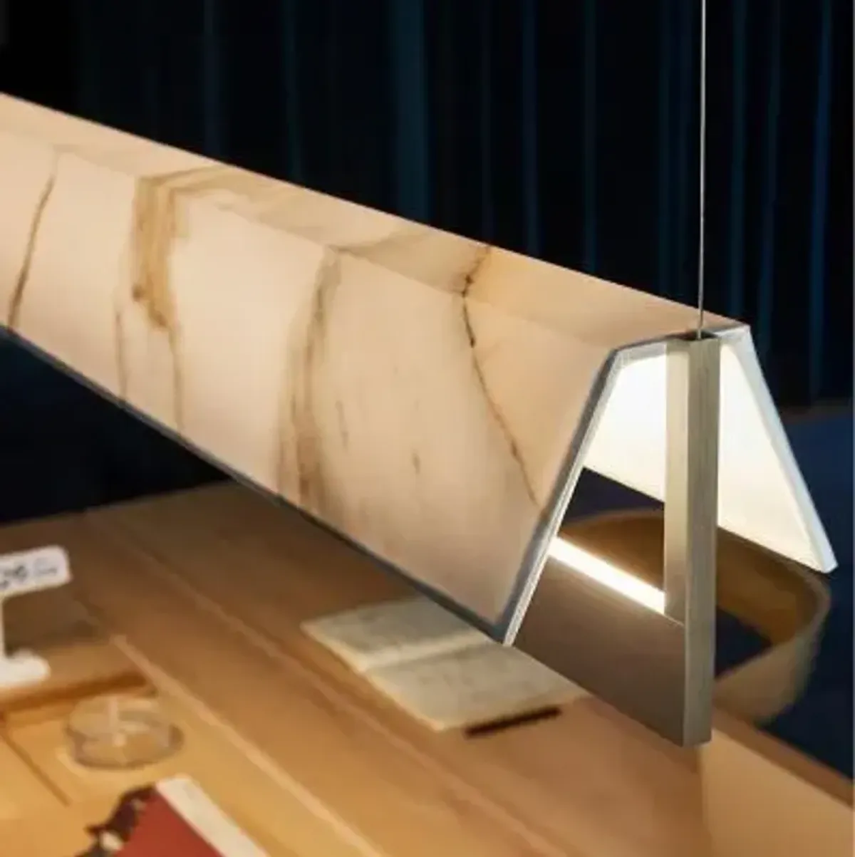 Fly LED Linear Suspension with Shade