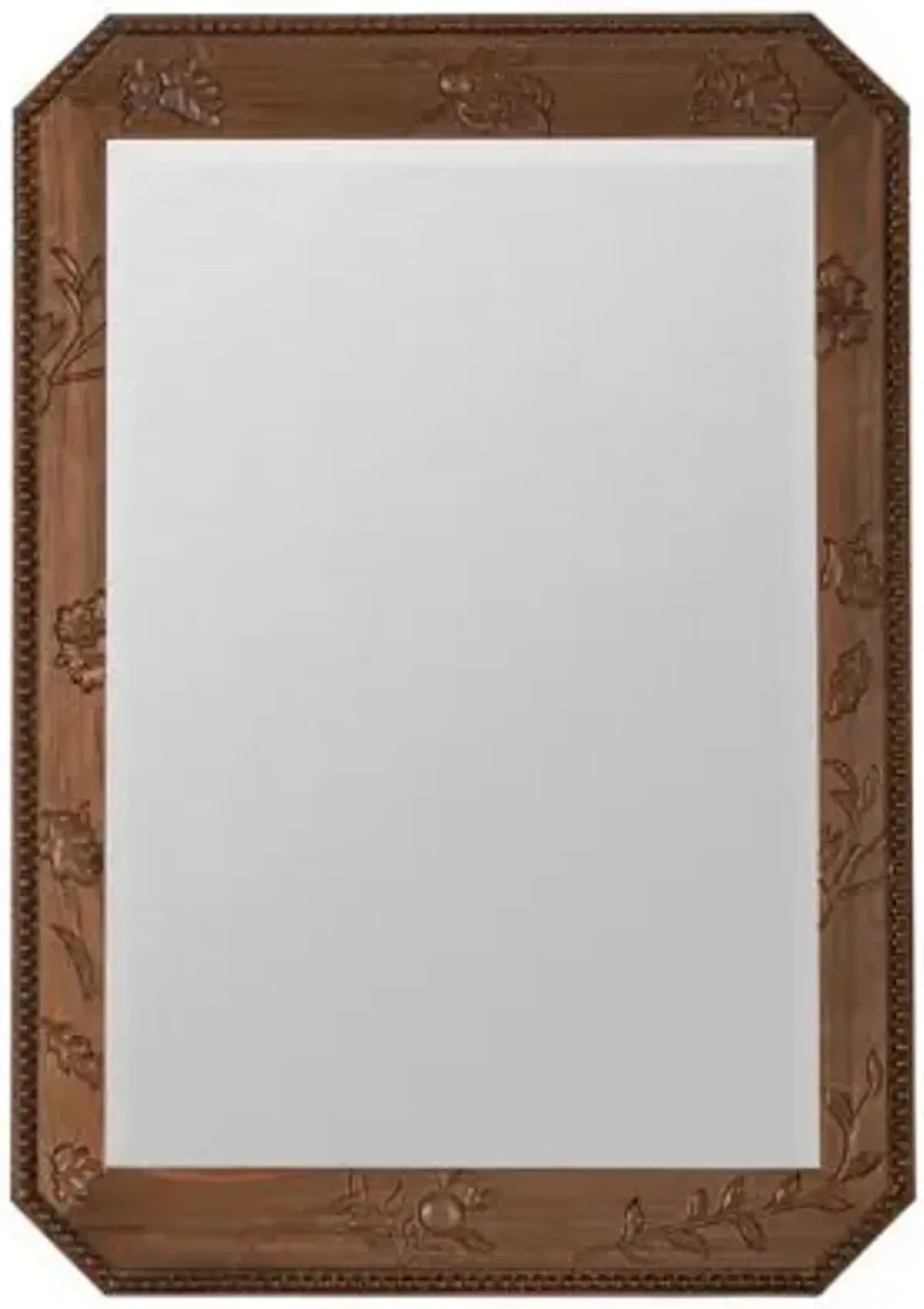 Brinley Wood Wall Mirror