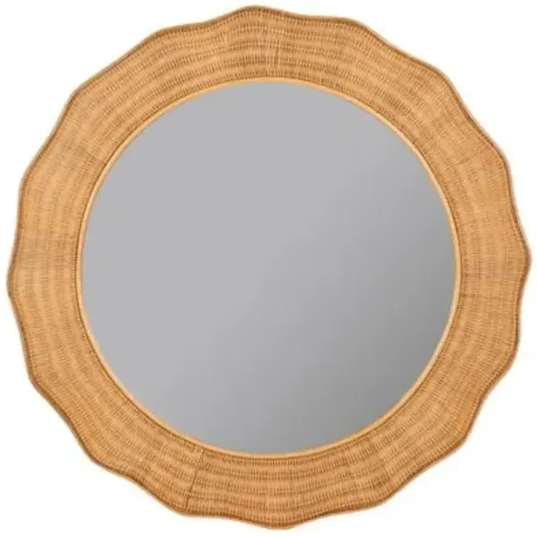 Yarley Round Wall Mirror