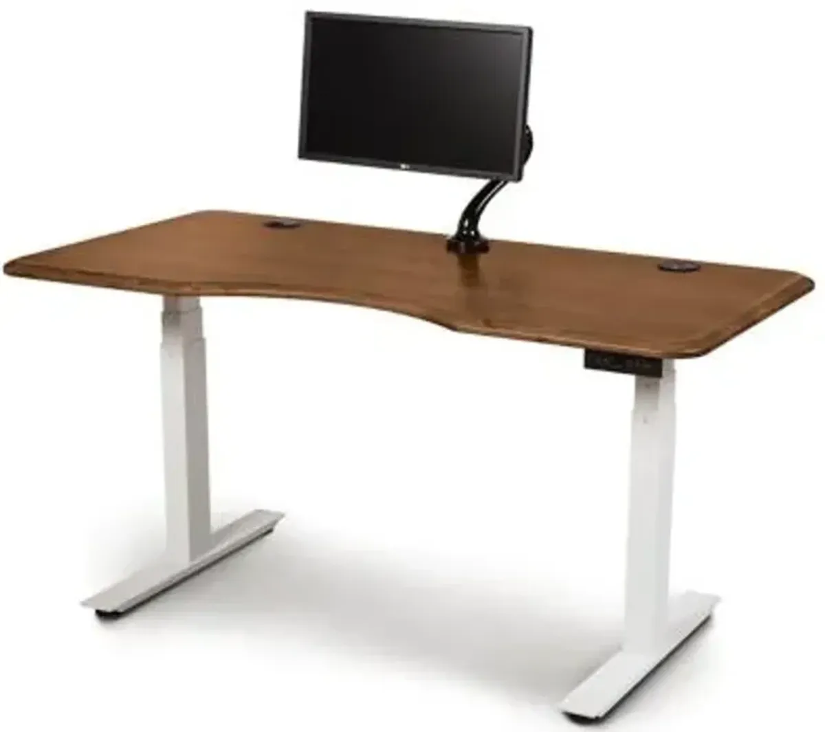 Invigo Ergonomic Sit-Stand Desk with Monitor Arm