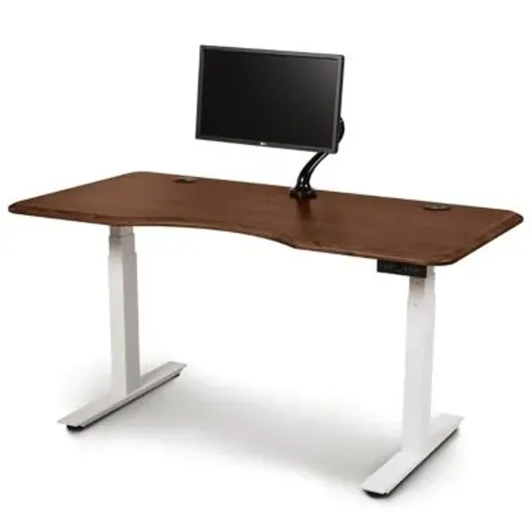 Invigo Ergonomic Sit-Stand Desk with Monitor Arm