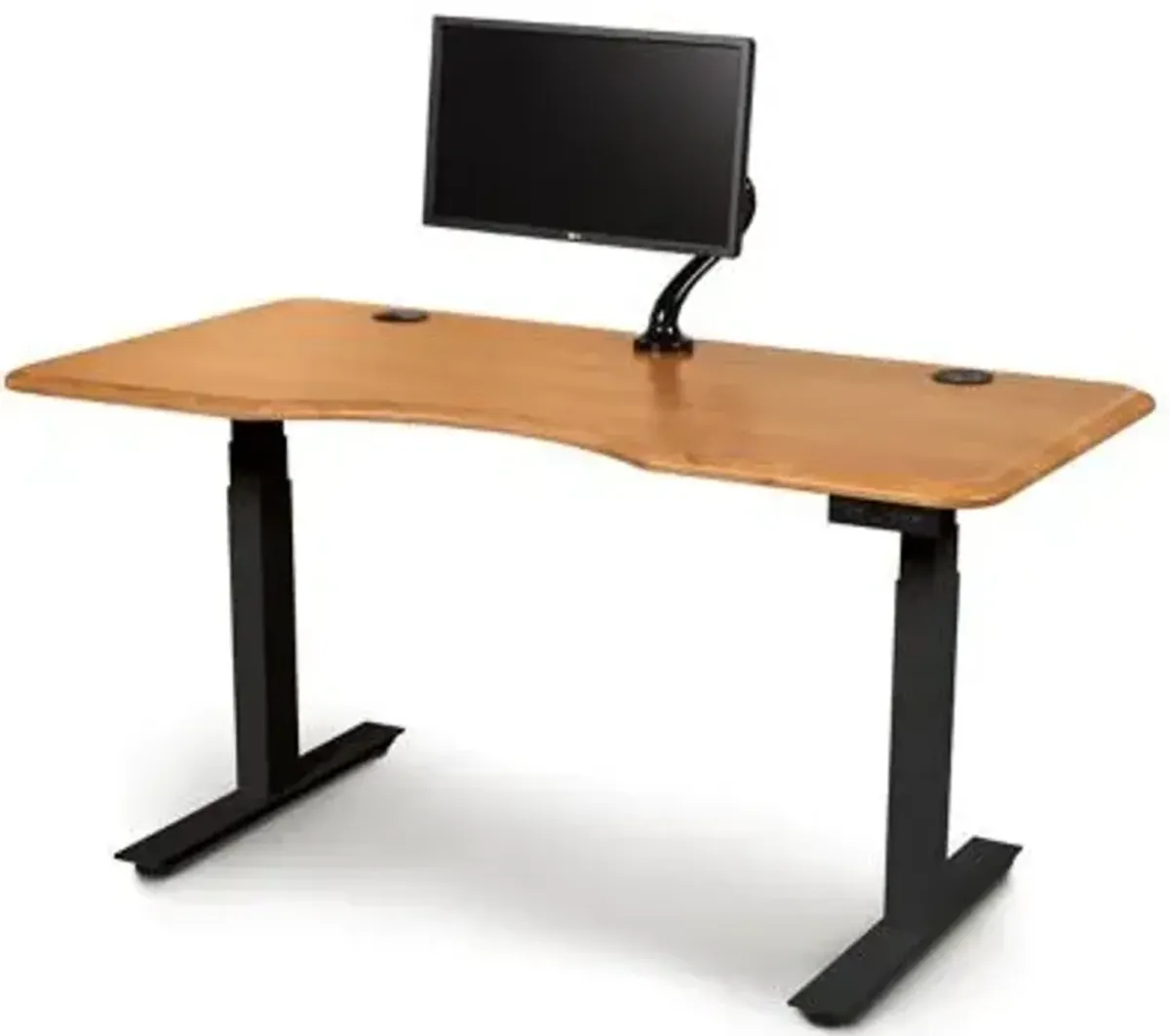 Invigo Ergonomic Sit-Stand Desk with Monitor Arm