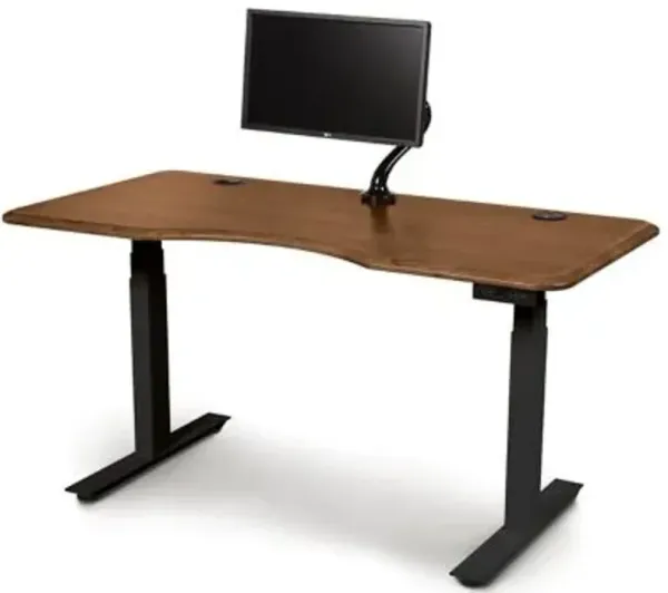 Invigo Ergonomic Sit-Stand Desk with Monitor Arm