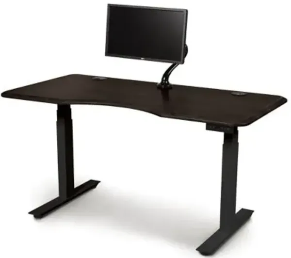 Invigo Ergonomic Sit-Stand Desk with Monitor Arm