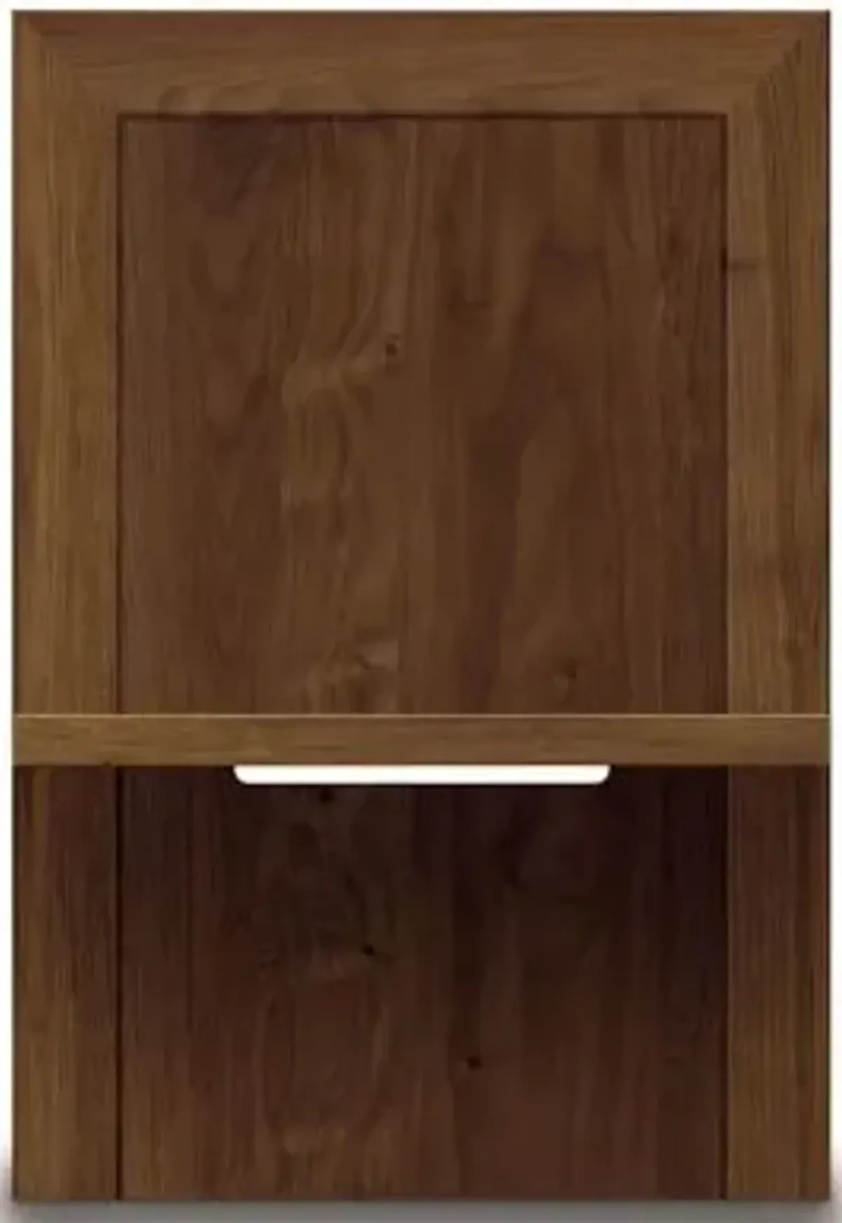 Moduluxe 35-Inch Shelf Nightstand for Storage Bed