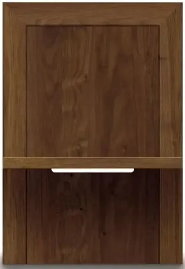 Moduluxe 35-Inch Shelf Nightstand for Storage Bed