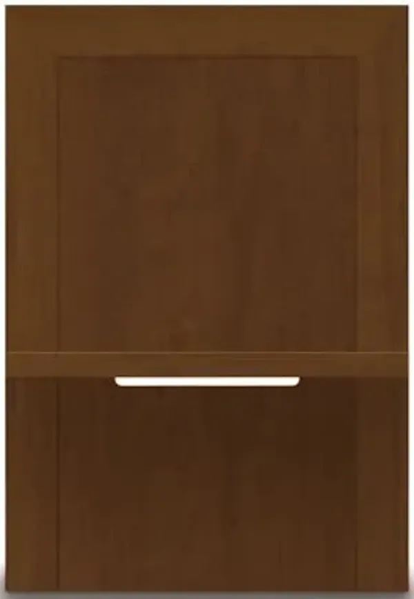 Moduluxe 35-Inch Shelf Nightstand for Storage Bed