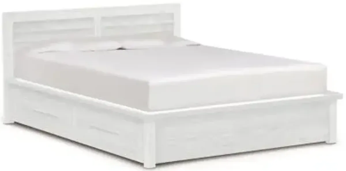 Moduluxe Louvered Storage Bed