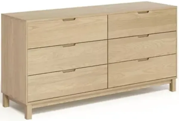 Oslo 6 Drawer Dresser